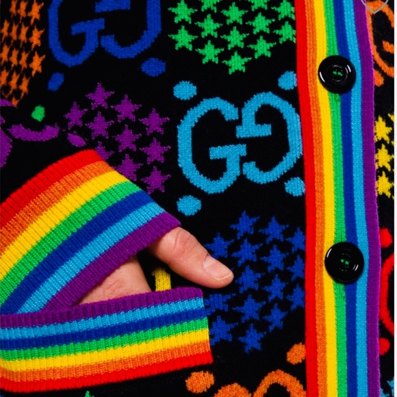 Gucci Psychedelic Limited Edition Cardigan Sweater - Picture 13 of 13